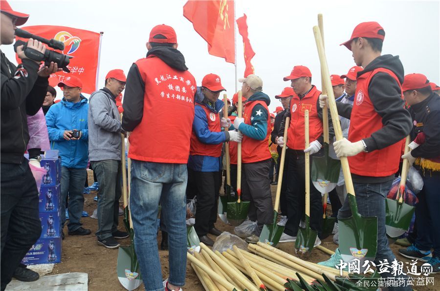 爱游戏（中国）圆满完成“保护青山绿水_共建大美龙江”千人公益植树志愿服务工作